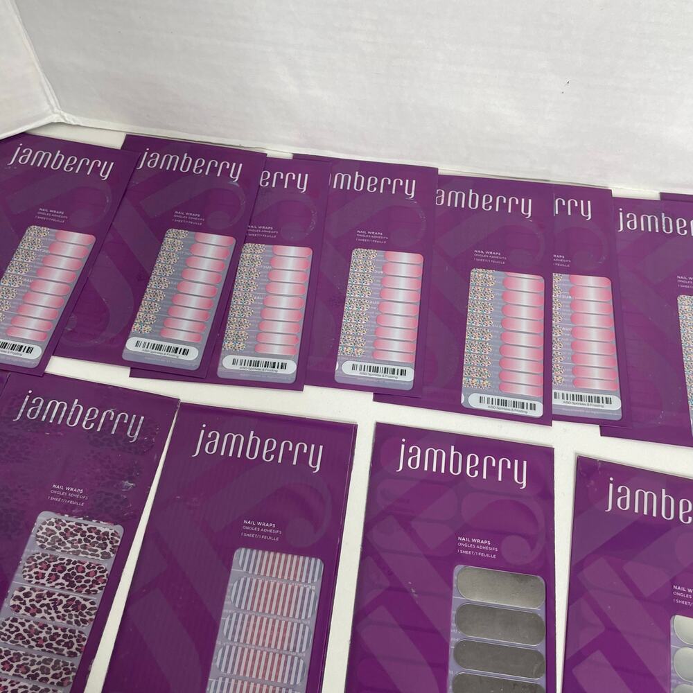 NEW 22 Piece JAMBERRY Nail Decal Set - Picture 7 of 7